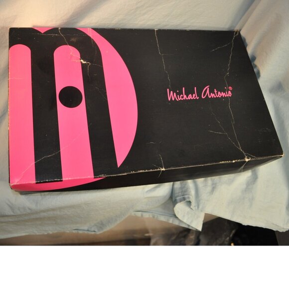 Michael Antonio grey Elaina slouch wedge boots ultra suede size 11 (289) - Picture 10 of 13